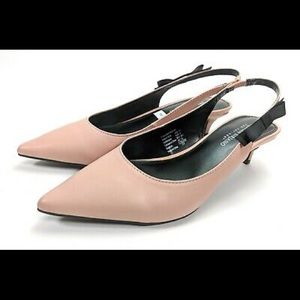 Christian Siriano Baby Pink Kitten Heels